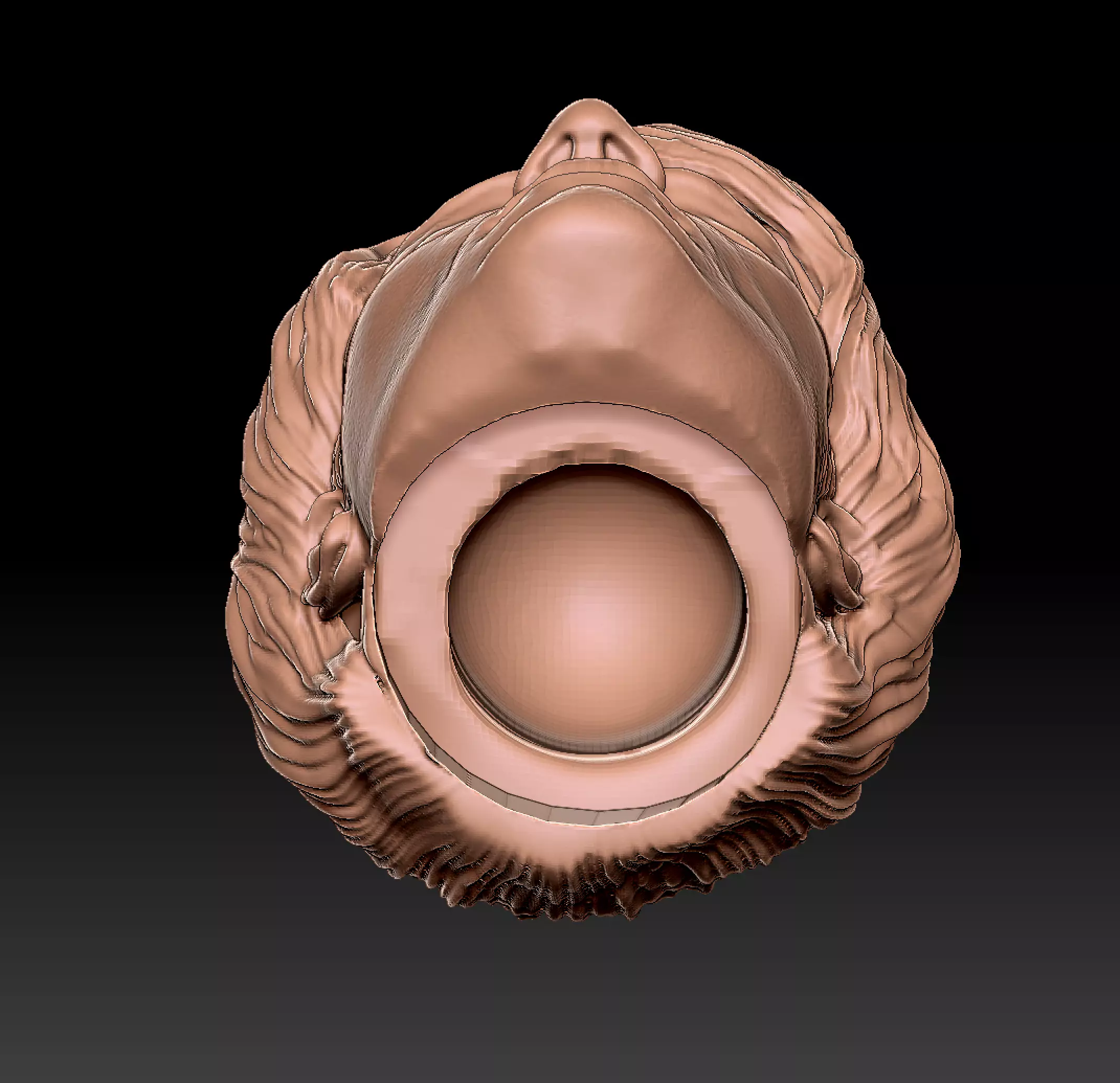 Jackie Chan 3D print model_3