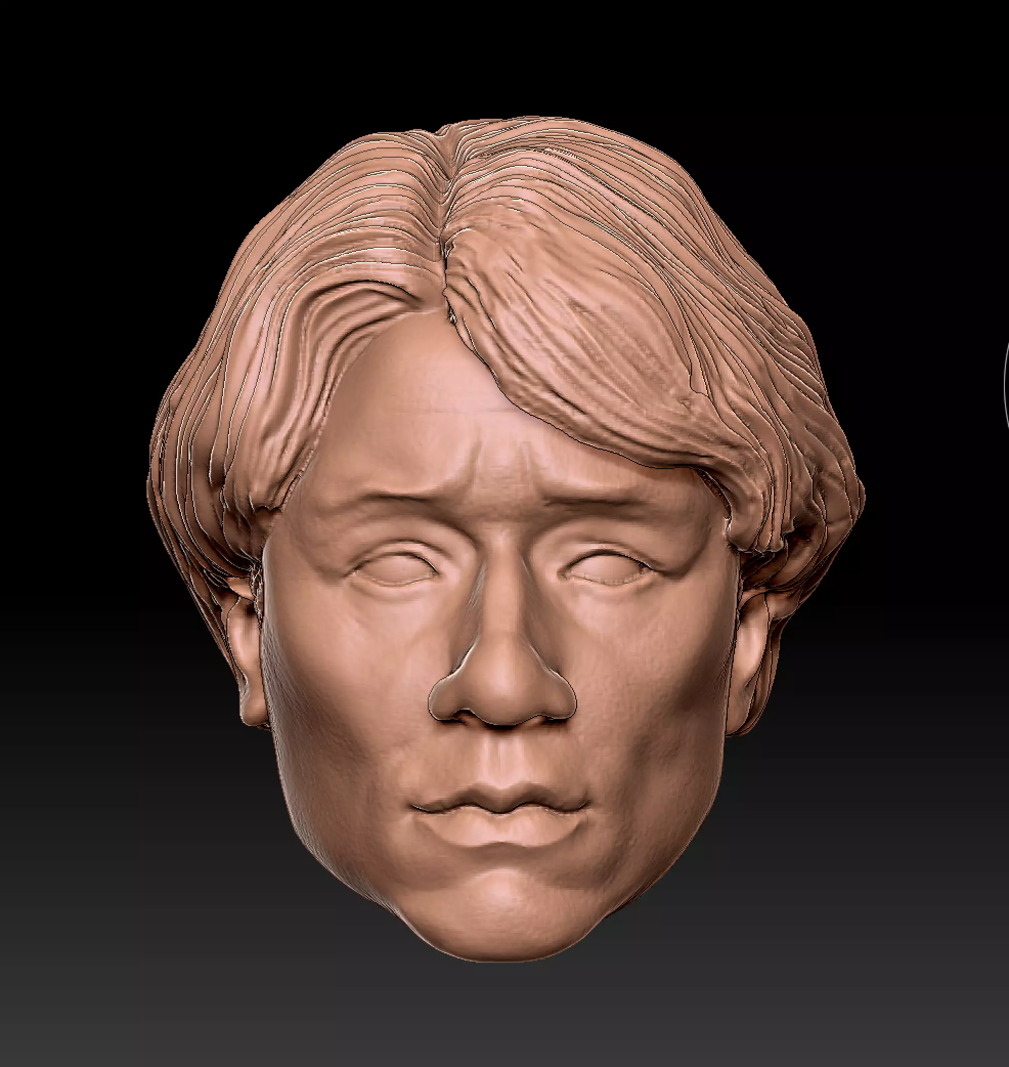 Jackie Chan 3D print model_0