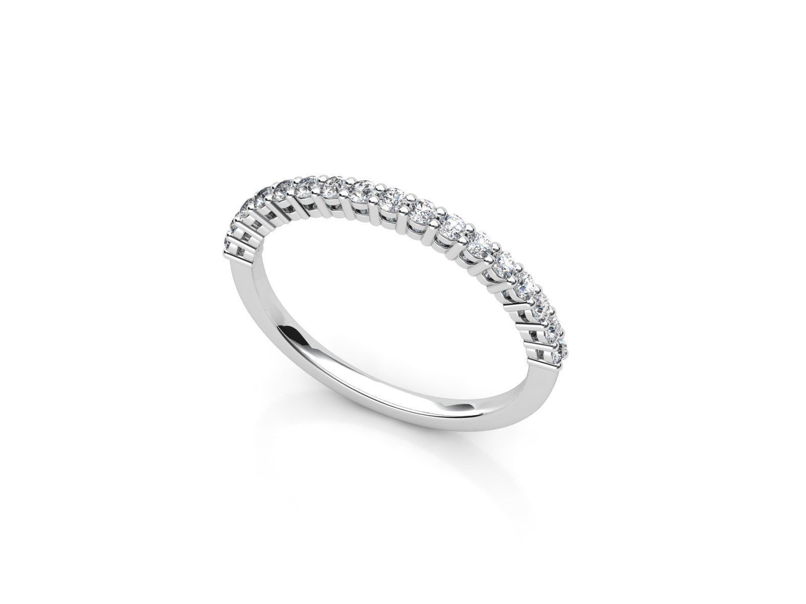 ZLDA04 diamond eternity band gold 3D print model_1