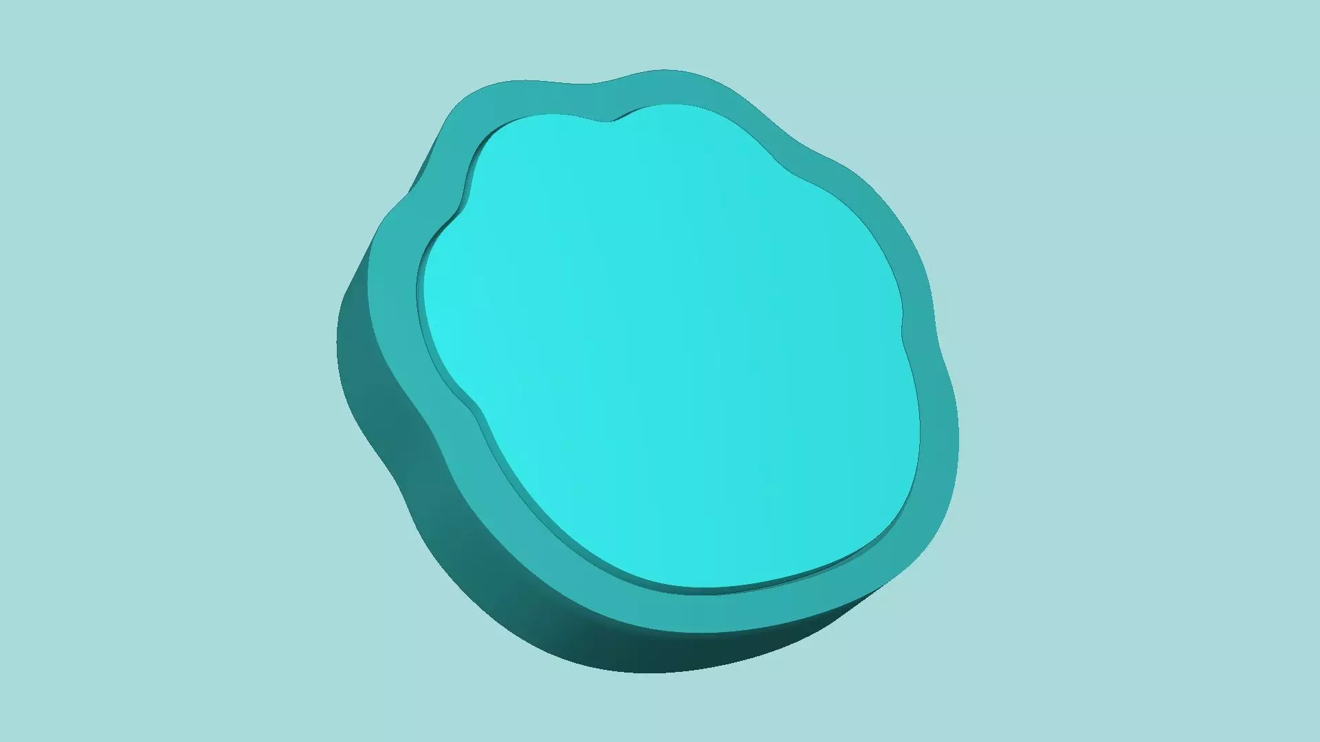 Elephant Footstep - Silicone Mold -Template 3D print model_1