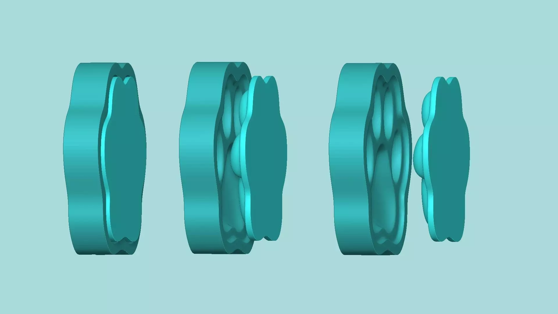 Cat Footstep - Silicone Mold -Template 3D print model_7