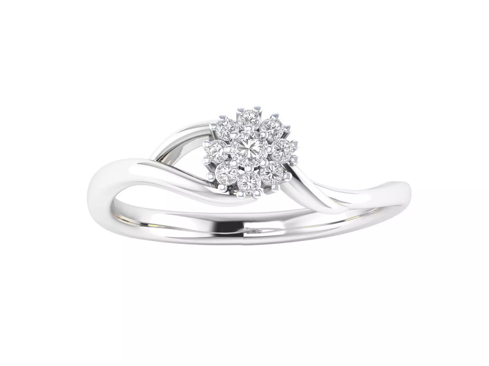 Women Ring Render 3dm STL MTL SLC JCD OBJ FBX Details 3D print model_16