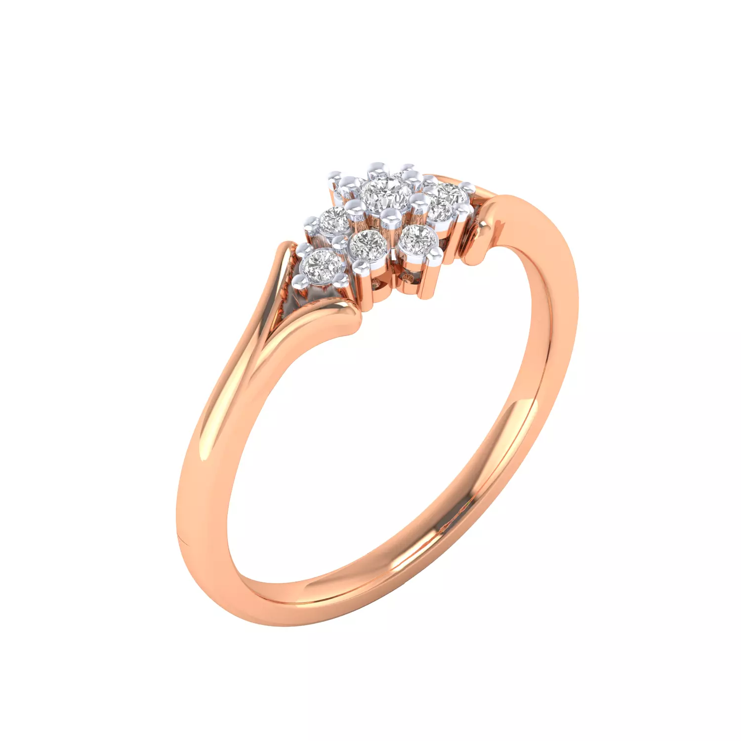 Women Ring Render 3dm STL MTL SLC JCD OBJ FBX Details 3D print model_2