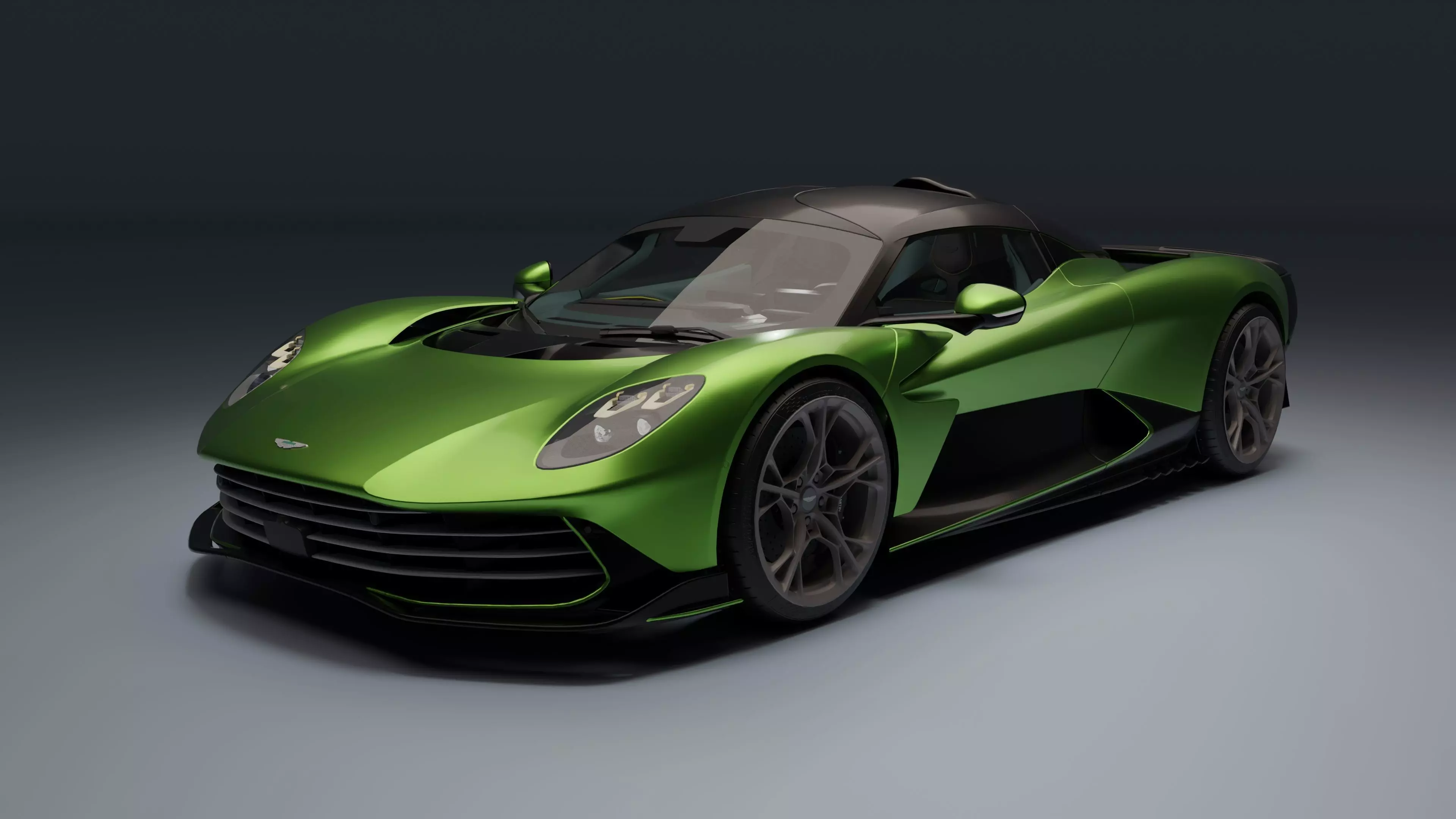 Aston Martin Valhalla Low-poly 3D model_5