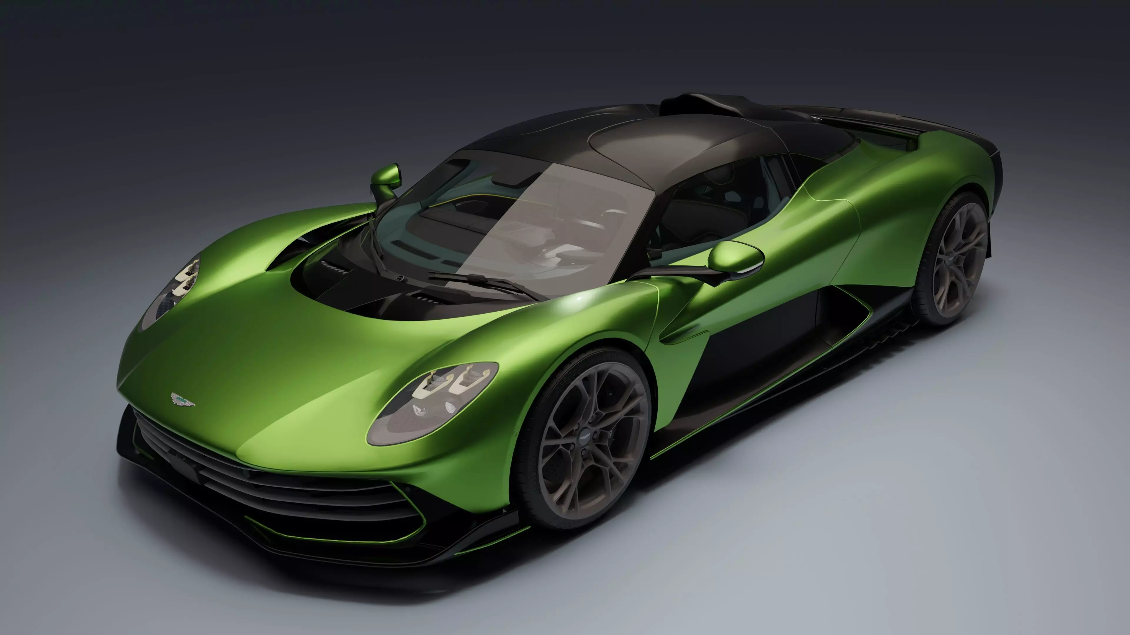 Aston Martin Valhalla Low-poly 3D model_7