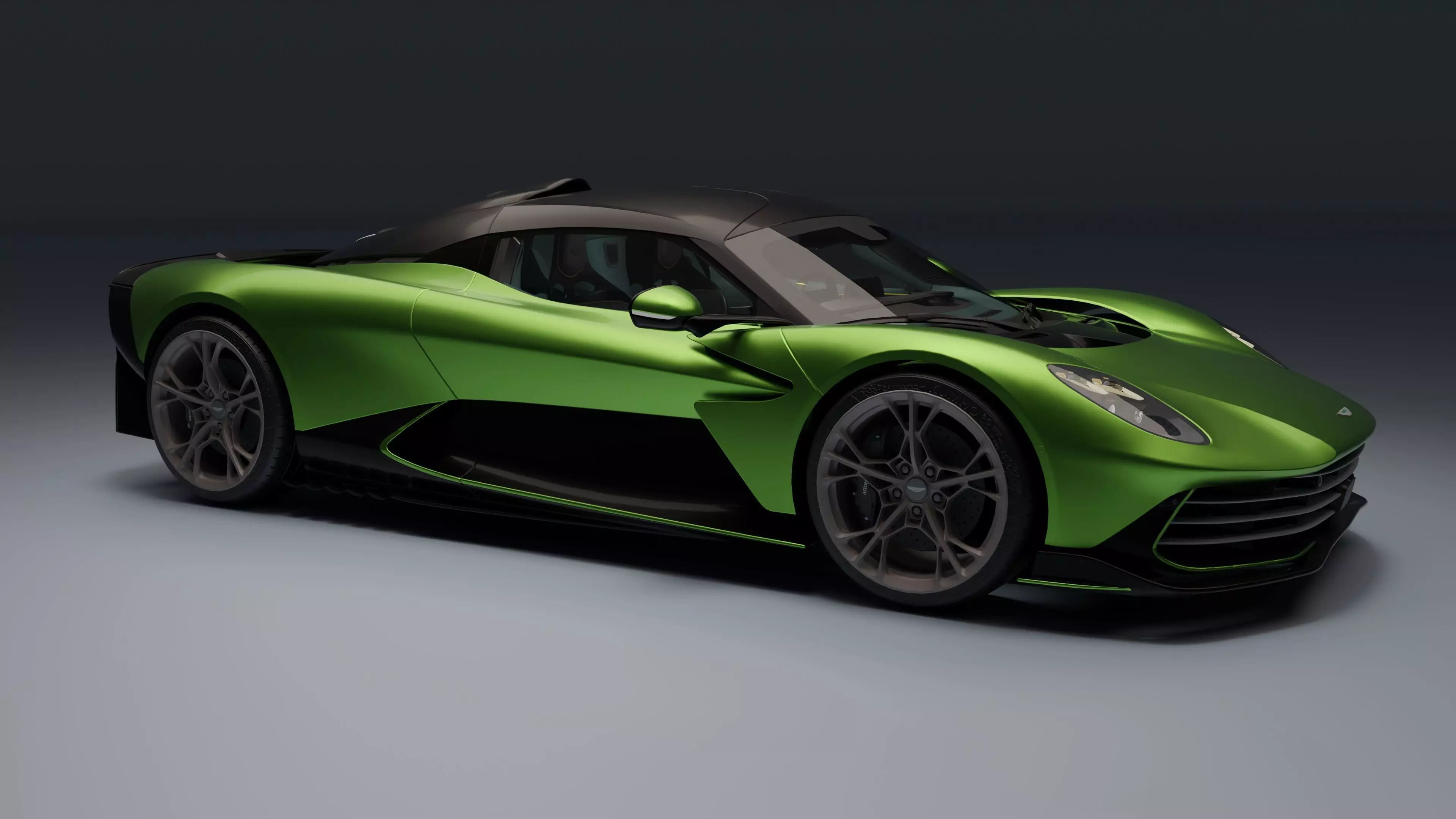 Aston Martin Valhalla Low-poly 3D model_2