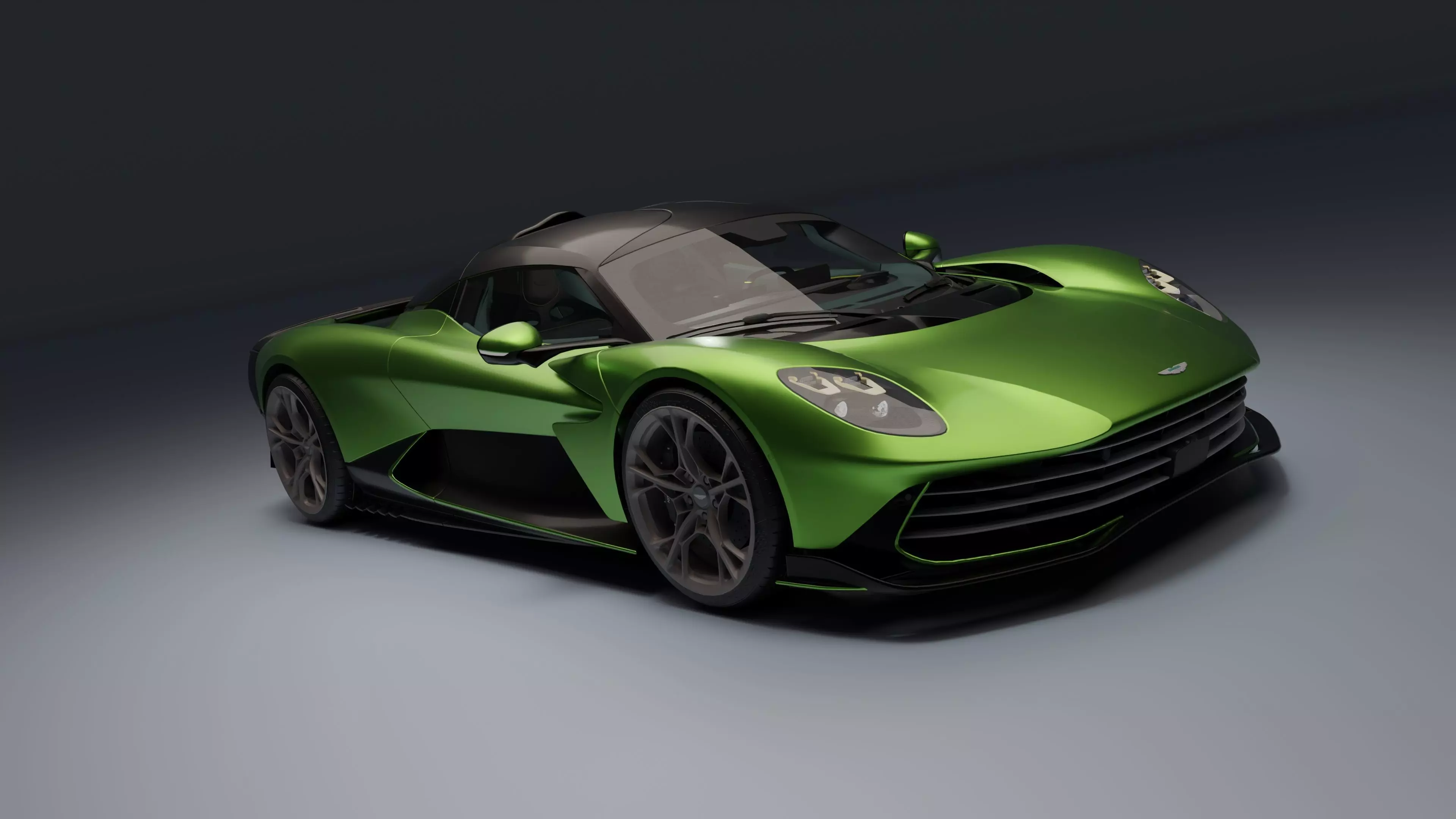 Aston Martin Valhalla Low-poly 3D model_13