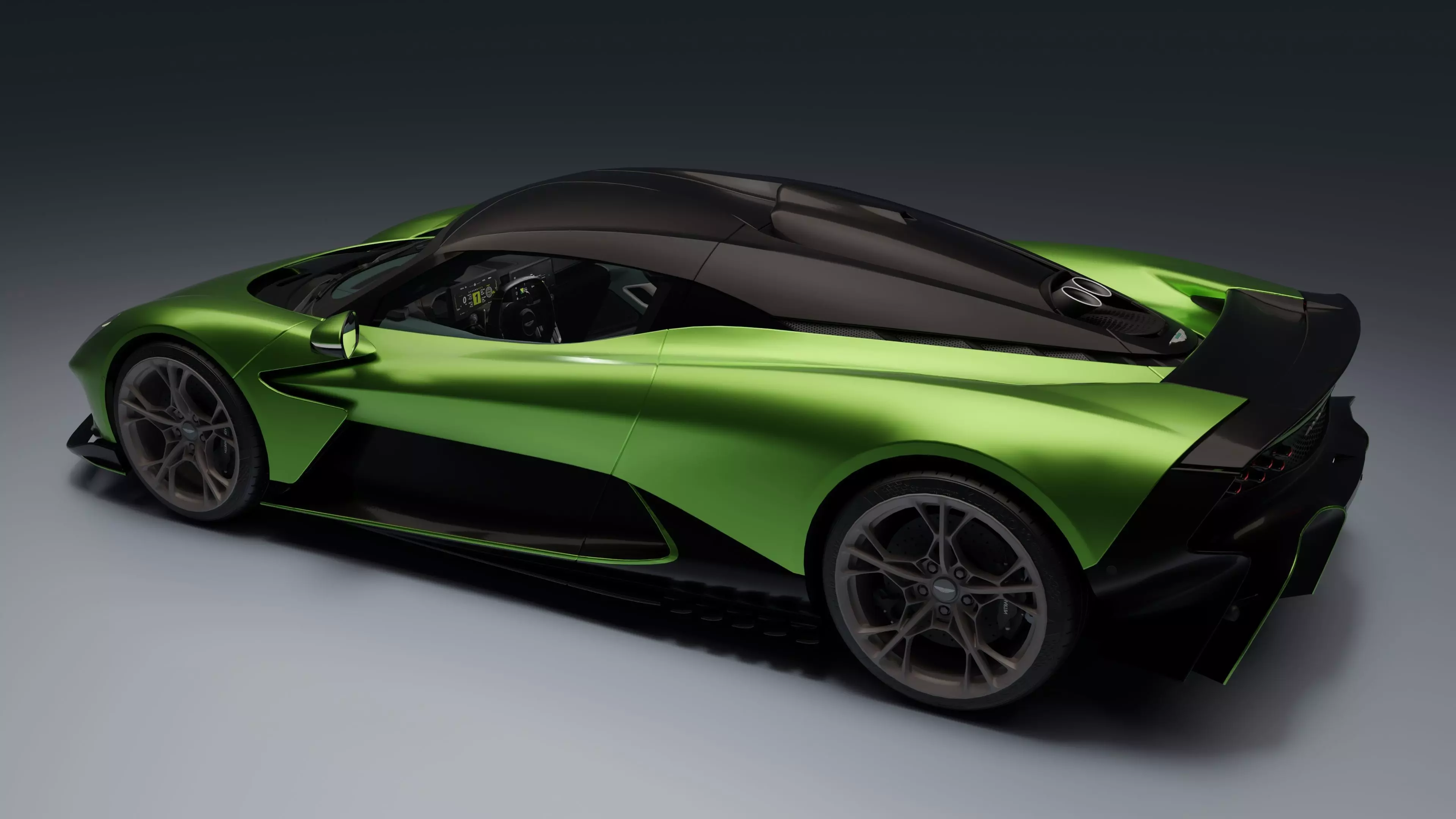 Aston Martin Valhalla Low-poly 3D model_9