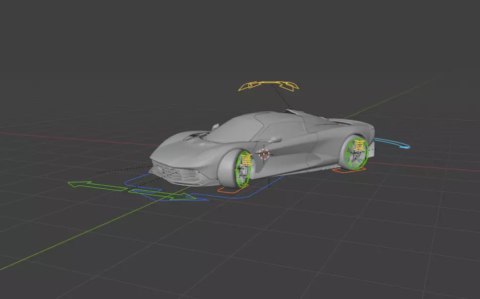 Aston Martin Valhalla Low-poly 3D model_6