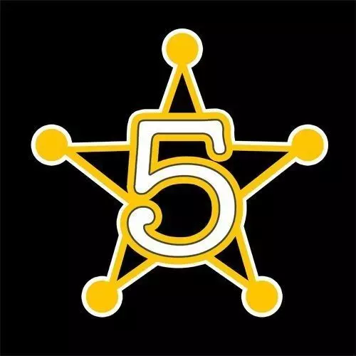 5 star Pendant 3D print model_7