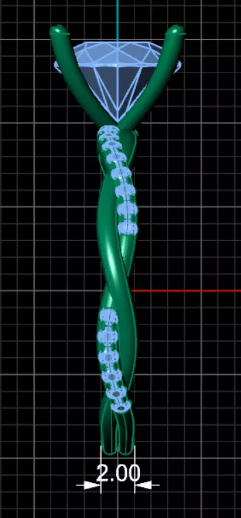 Ring kt119 3D print model_10