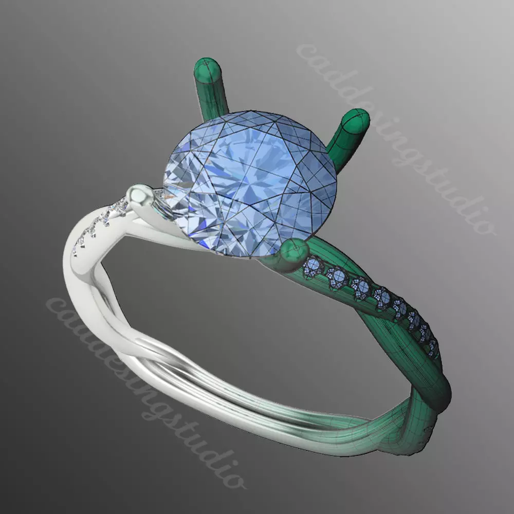 Ring kt119 3D print model_1