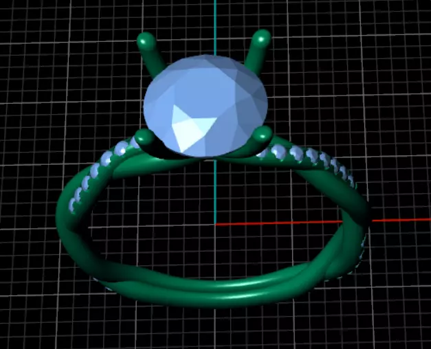 Ring kt119 3D print model_12