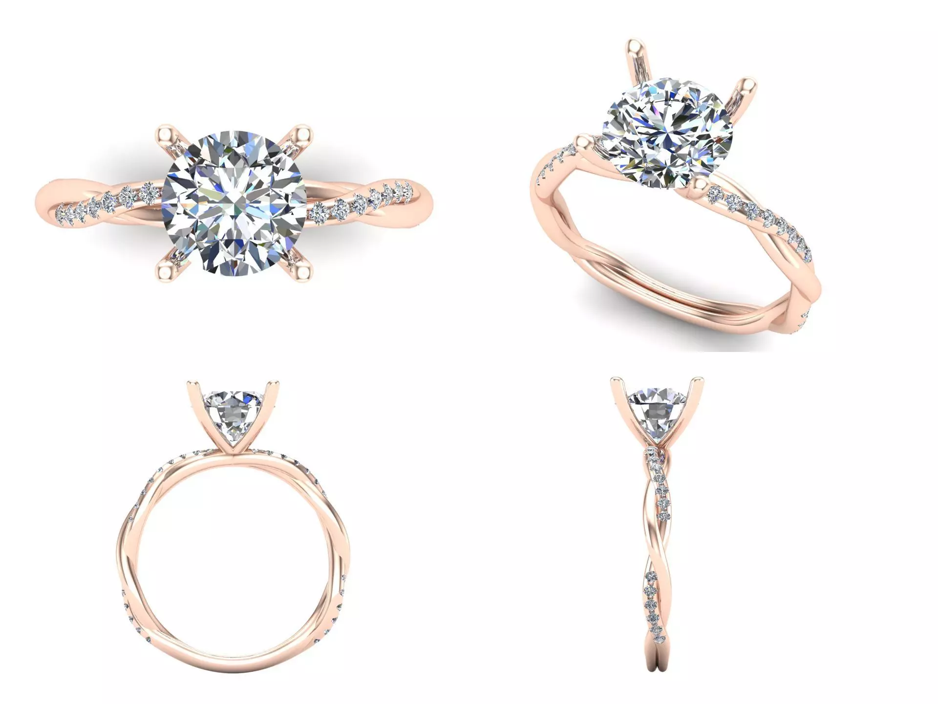 Ring kt119 3D print model_4