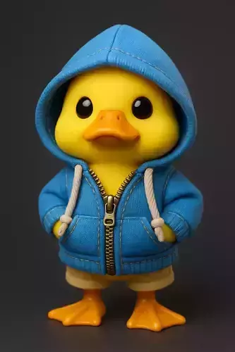 Duck in a Hoodie