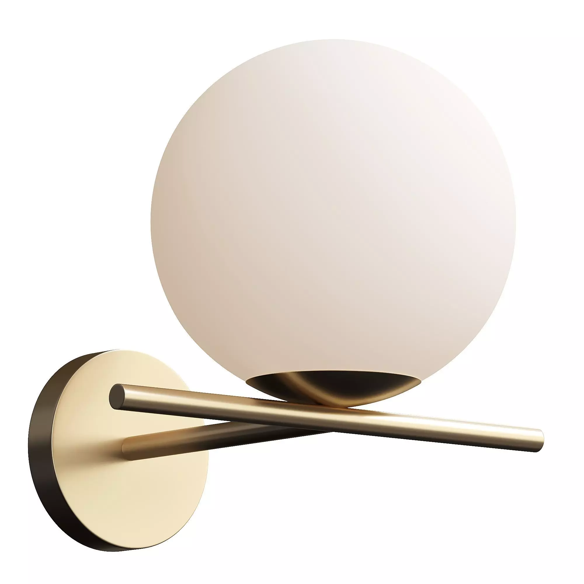 Jugen wall light 3D model_0