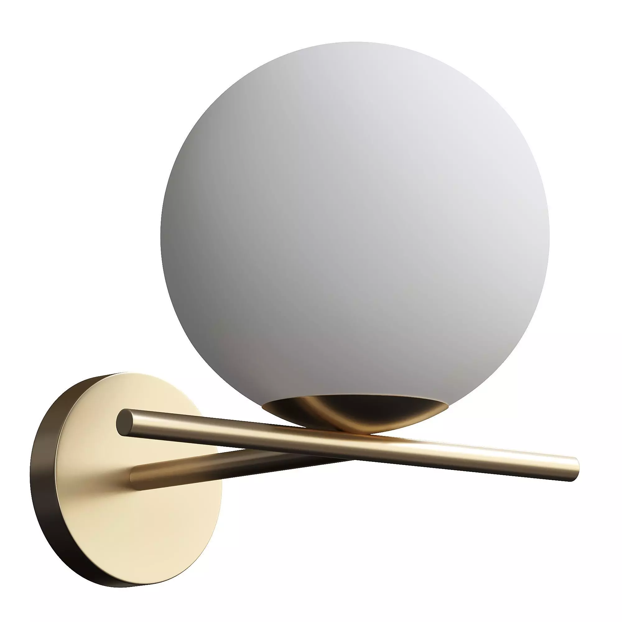 Jugen wall light 3D model_1