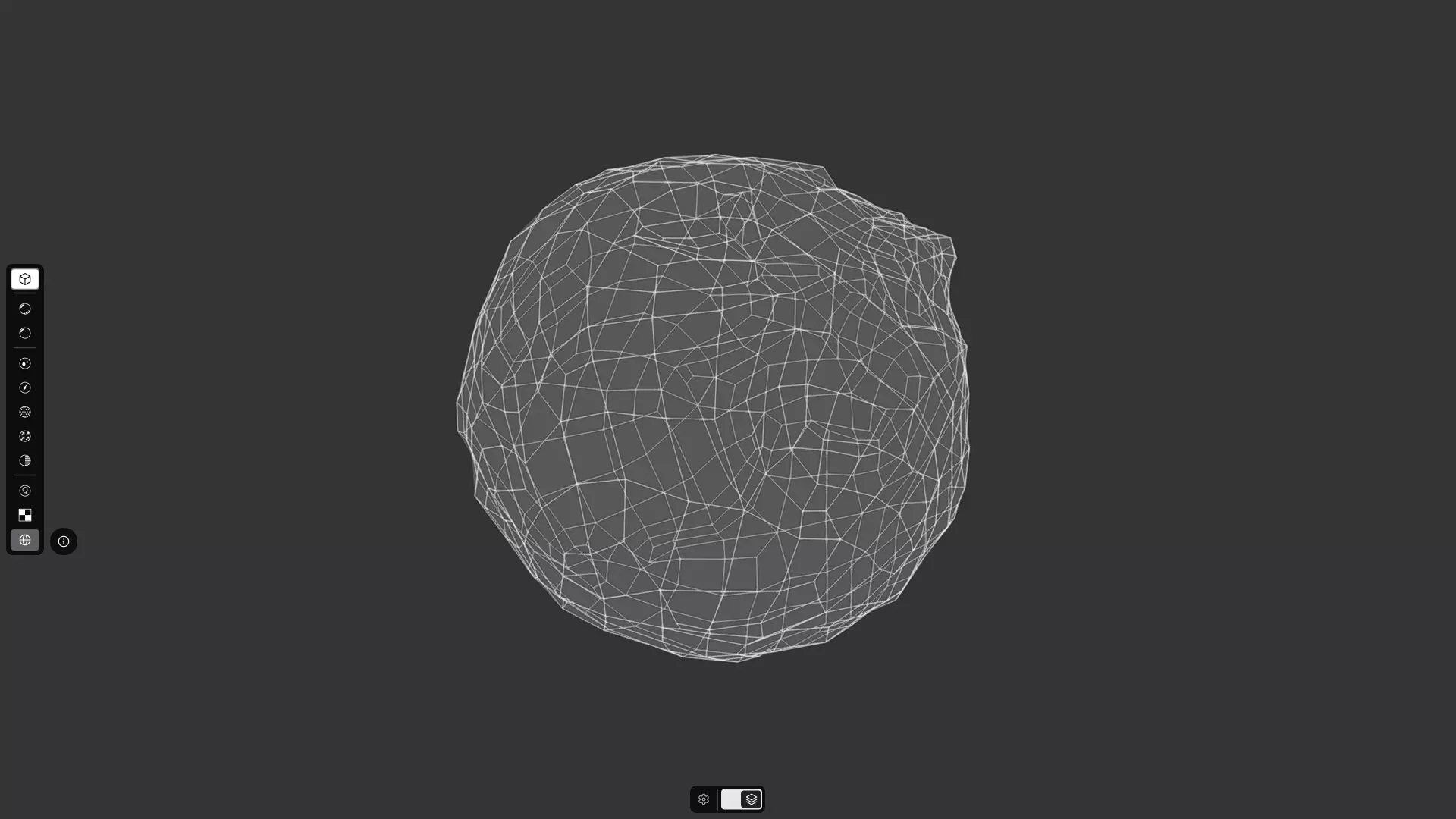 Chocolate Praline Low-poly 3D model_6