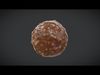 Chocolate Praline Low-poly 3D model_1