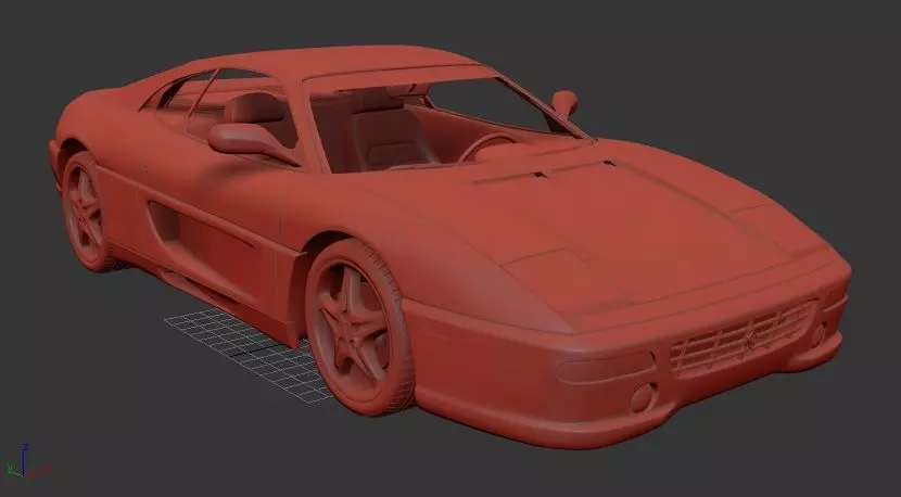 Ferrari F355 F1 Berlinetta 1998 3D print model_0