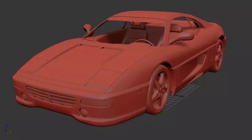 Ferrari F355 F1 Berlinetta 1998 3D print model_1