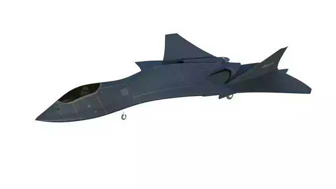 Black Swan sixth generation stealth fighter jet
