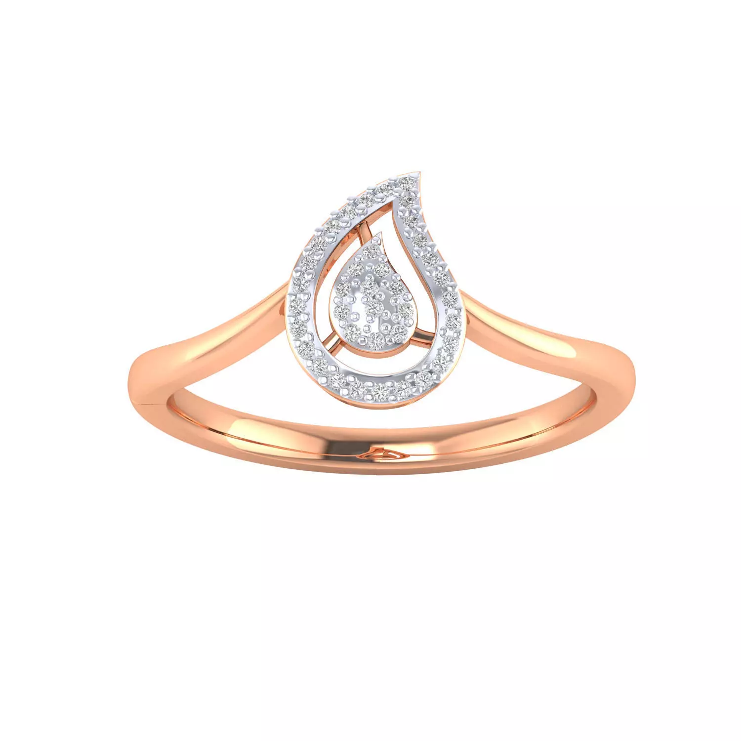 Women Ring Render 3dm STL MTL SLC JCD OBJ FBX Details 3D print model_12