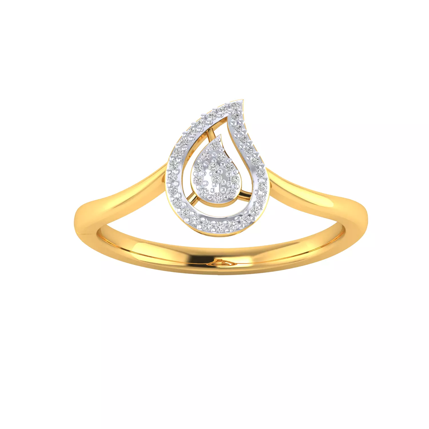 Women Ring Render 3dm STL MTL SLC JCD OBJ FBX Details 3D print model_15