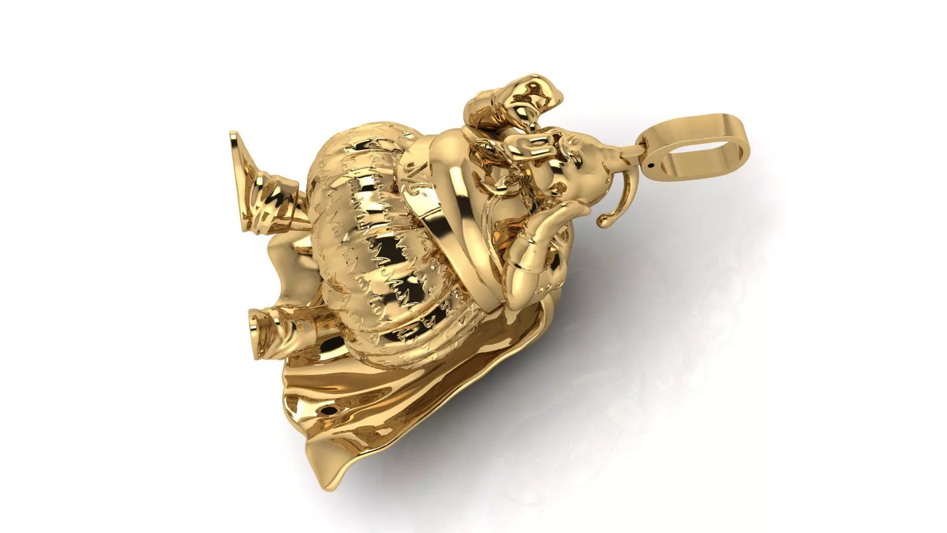 Fat Majin Buu Pendant 3D print model_0