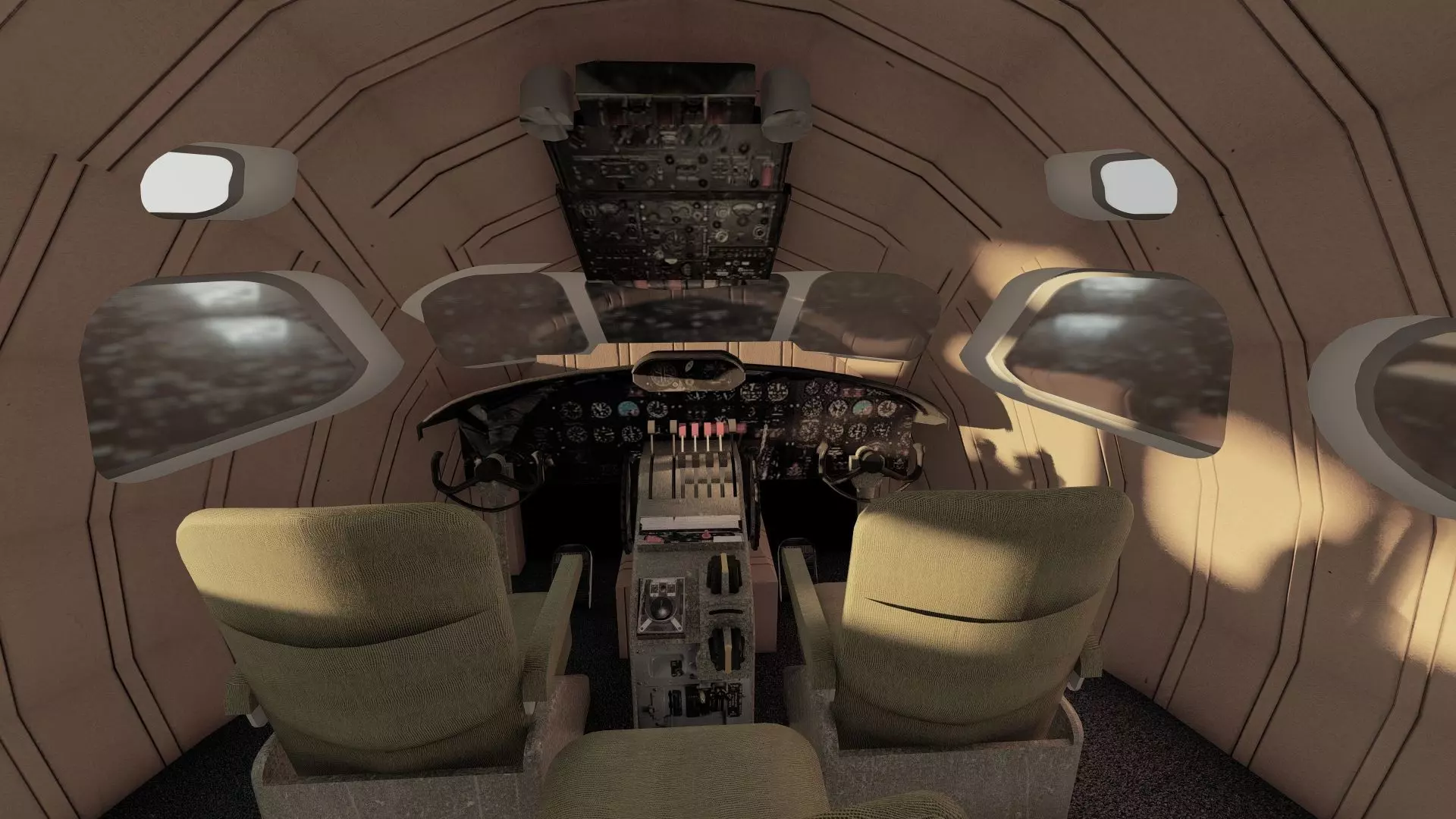 Hawker Siddeley TRIDENT 1C and 2E and 3B 3D model_35