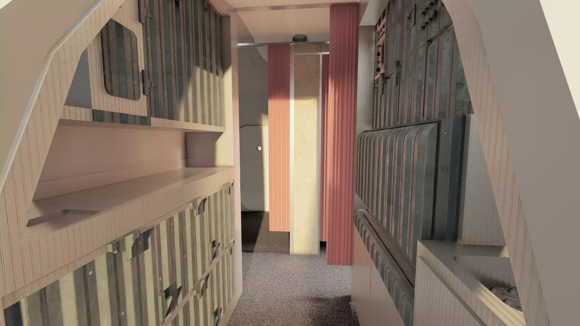 Hawker Siddeley TRIDENT 1C and 2E and 3B 3D model_23