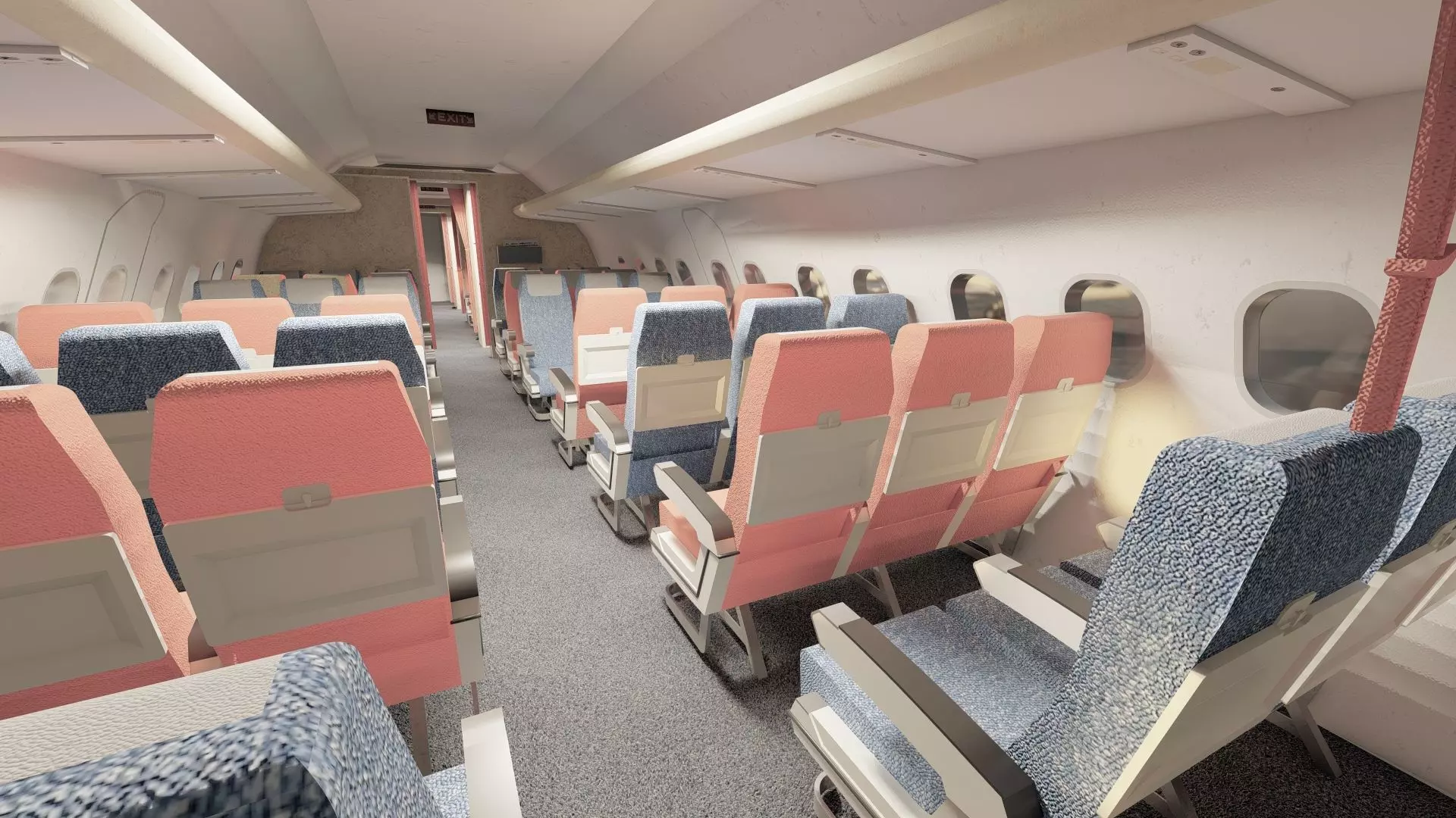 Hawker Siddeley TRIDENT 1C and 2E and 3B 3D model_31