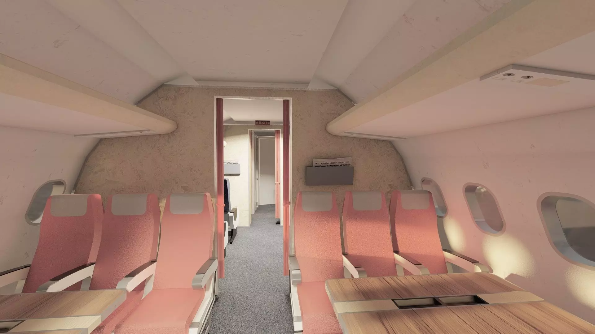 Hawker Siddeley TRIDENT 1C and 2E and 3B 3D model_32