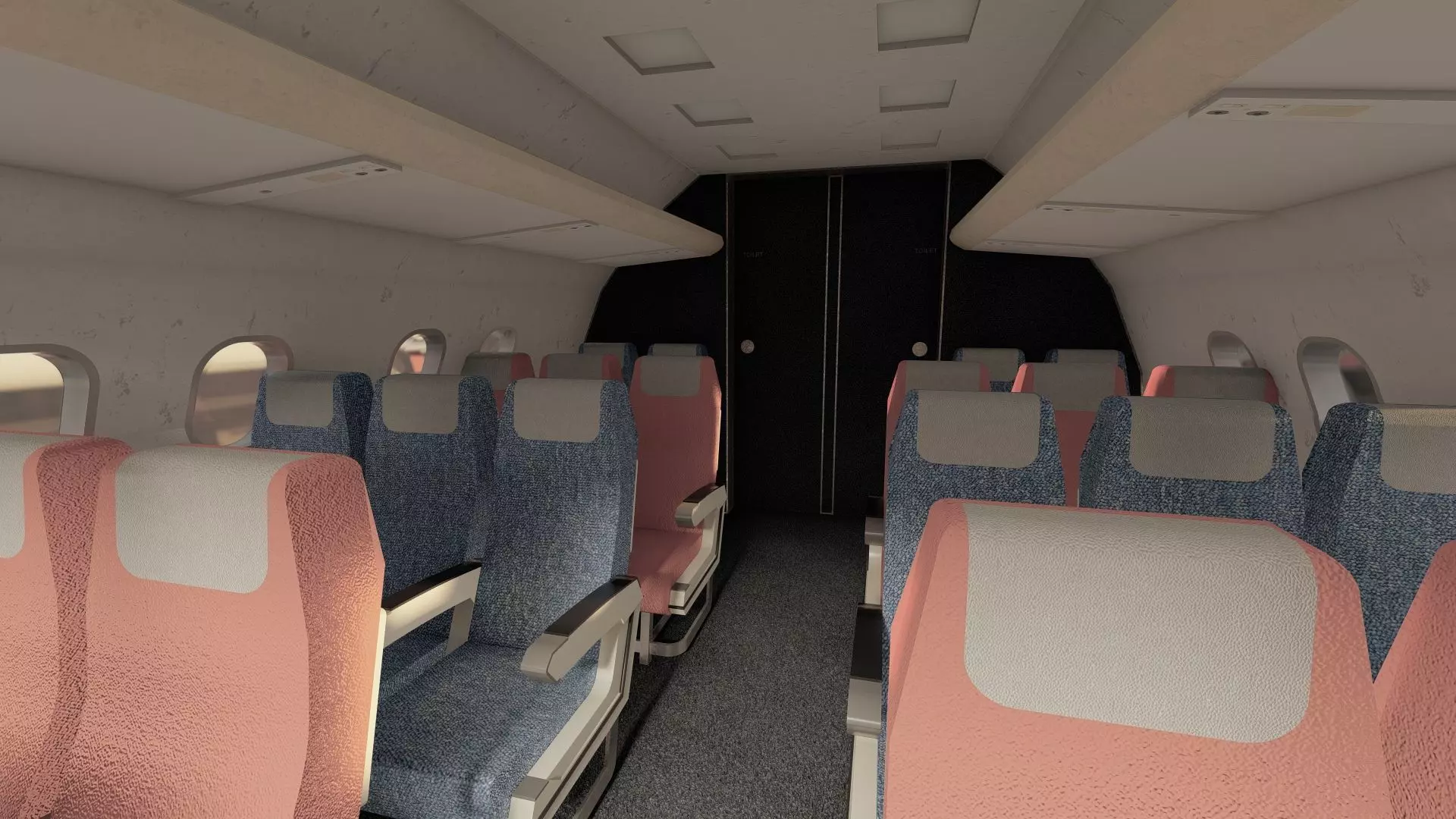 Hawker Siddeley TRIDENT 1C and 2E and 3B 3D model_30