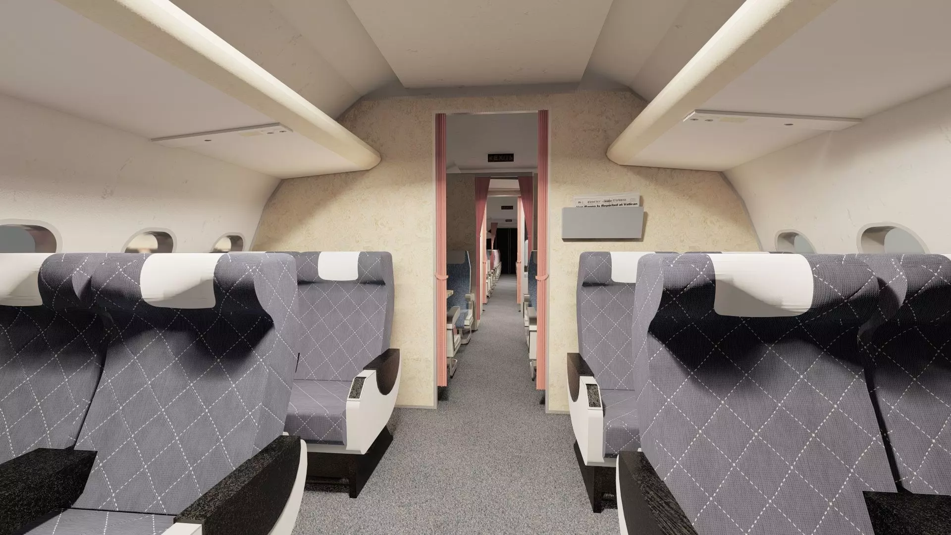 Hawker Siddeley TRIDENT 1C and 2E and 3B 3D model_25