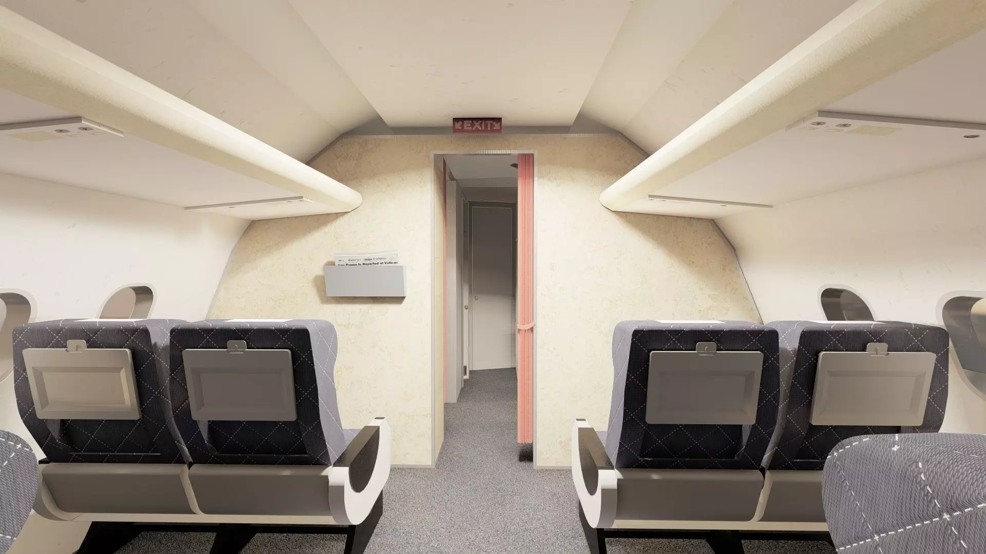 Hawker Siddeley TRIDENT 1C and 2E and 3B 3D model_33