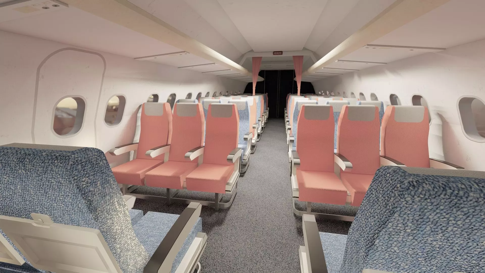 Hawker Siddeley TRIDENT 1C and 2E and 3B 3D model_29