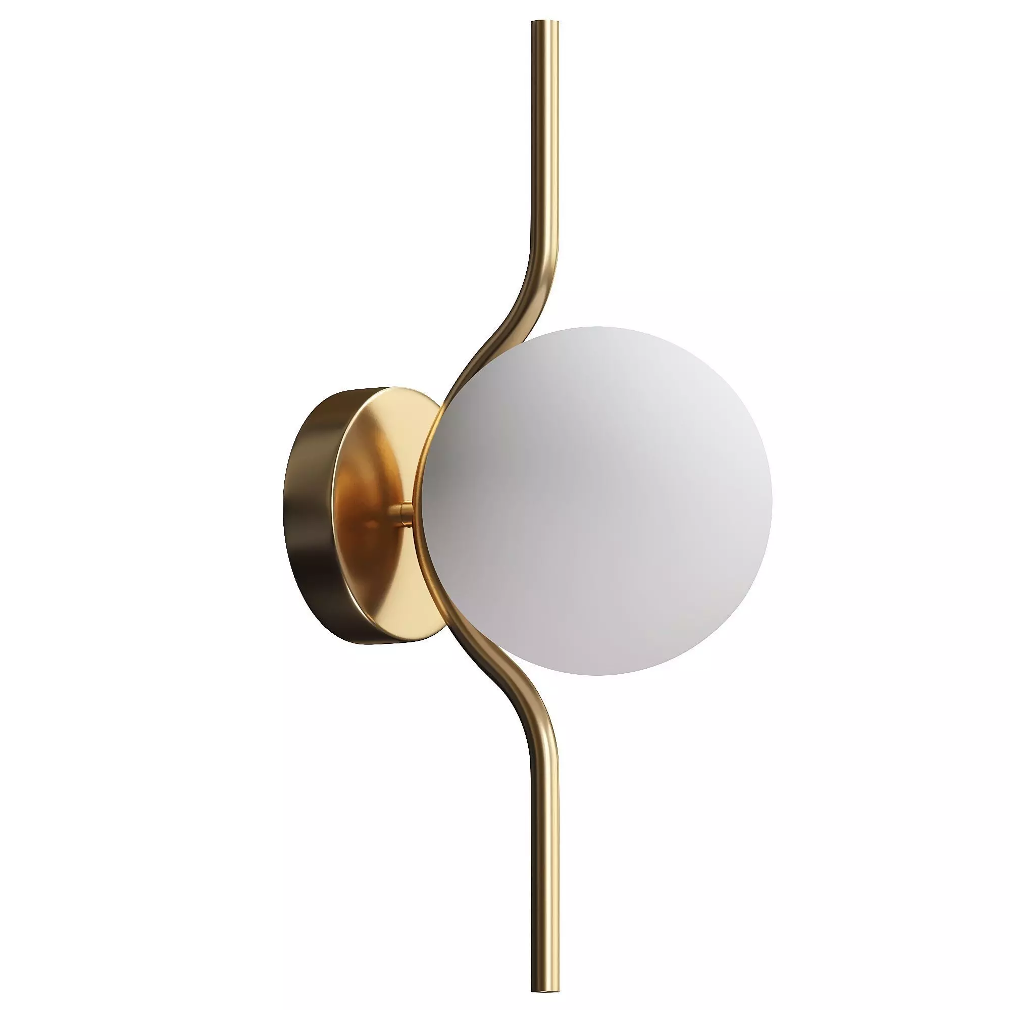 Le Vita LED wall light 3D model_1