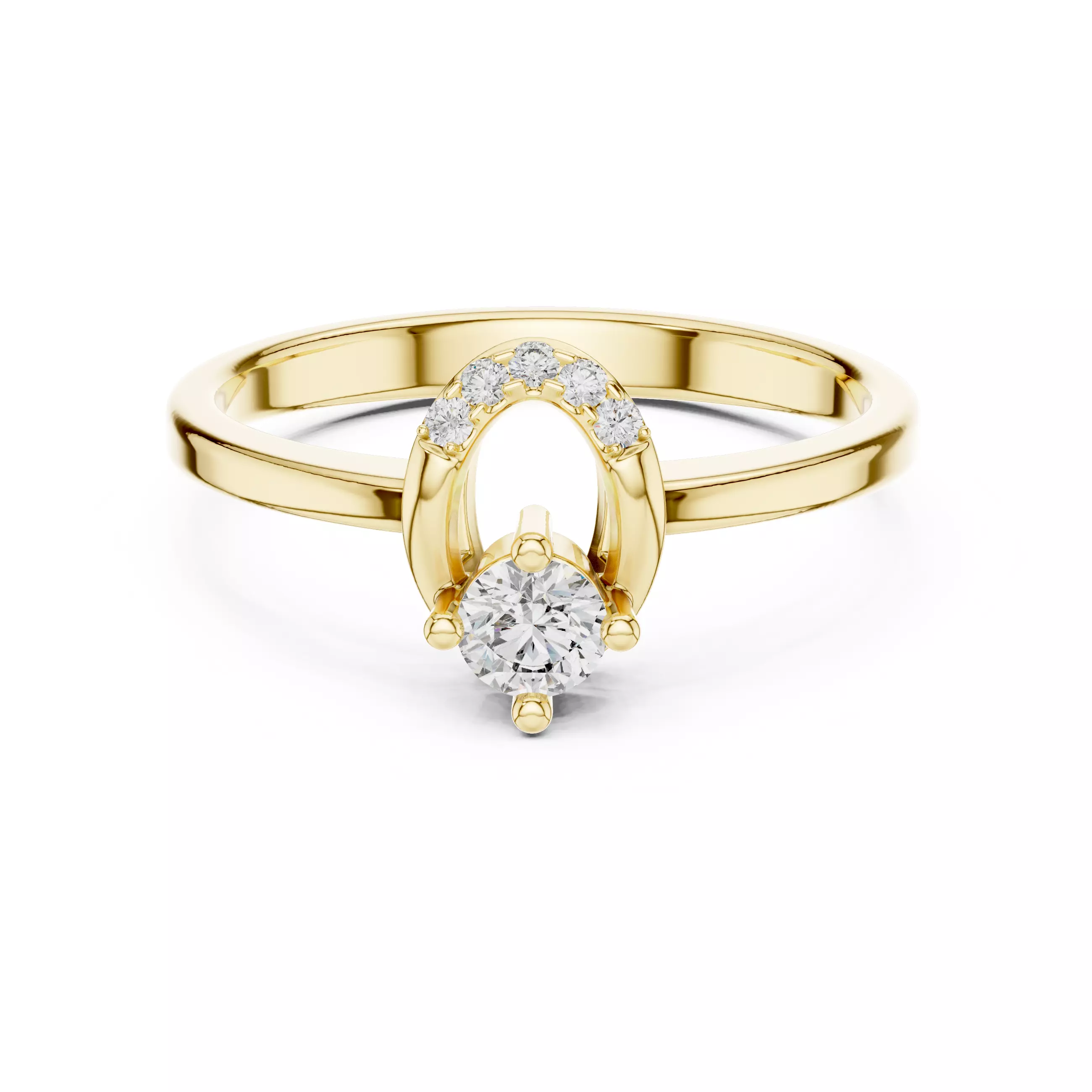 Light Solitaire Ring 3dm stl renders animation videos details 3D print model_13