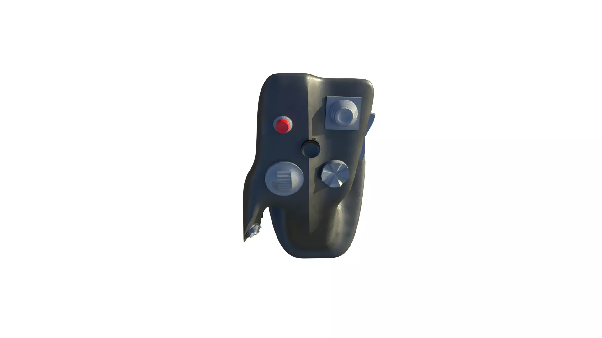 HOTAS Stick for fighter jet  3D model_6
