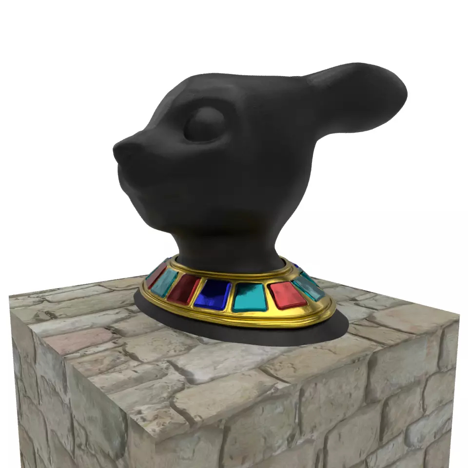  Egyptian Pharaoh 3D model 3D model_5