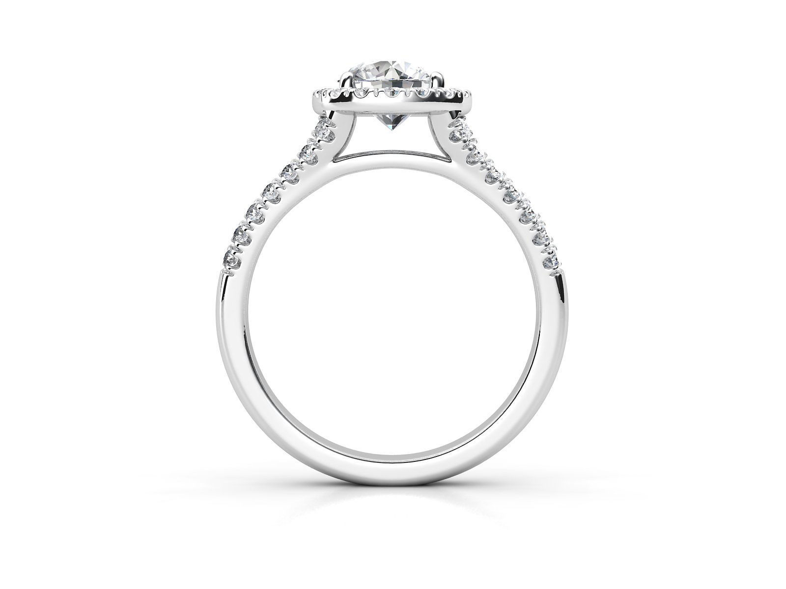 ZLSE03 oval halo engagement ring 3D print model_1