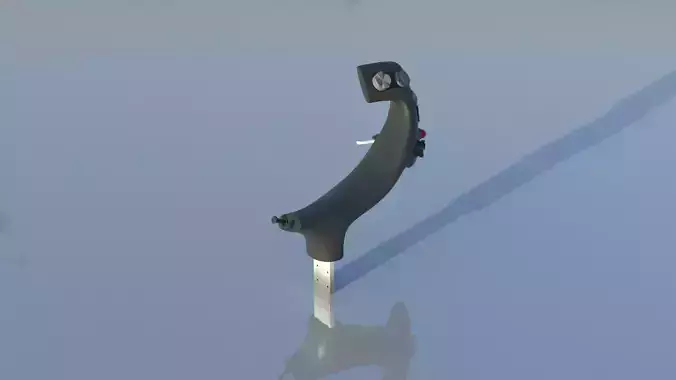 Throttle grip for fighter jet