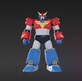 94 - Heroic Shogun Style Robot - Retro Mecha Figure for