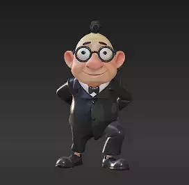 90 - Master of Disguise Mortadelo - Collectible Statue 3D print model