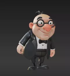 89 - Goofy Spanish Secret Agent Mortadelo - Classic Com 3D print model_2