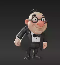 89 - Goofy Spanish Secret Agent Mortadelo - Classic Com 3D print model 89 - Goofy Spanish Secret Agent Mortadelo - Classic Com 3D print model