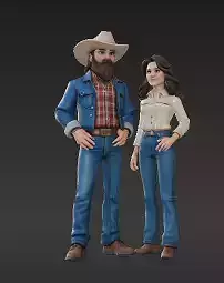 82 - The  Duck Convoy Leader   Friend - 1 24 Scale for 3D print model