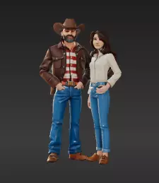 81 - Legendary 70s Trucker Companion - Realistic Dior 3D print model