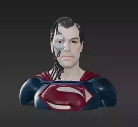 56 - Imposing Corrupted Hero - Full-Body Cybernetic Cha